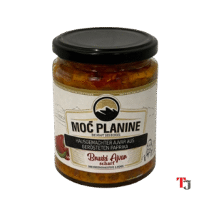 Bruski ajvar Moc Planine ljuti  300g.