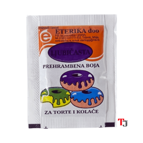 Farba za kolace ljubicasta 3g